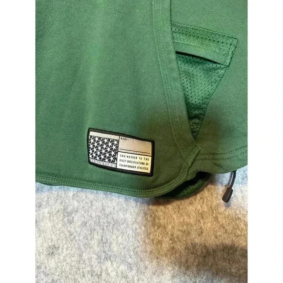 Nike Air Pivot V3 Green Side Zip Basketball Crewneck Sweatshirt Small - Picture 3 of 7